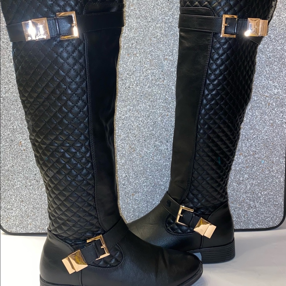 Madison By Shoe Dazzle Knee High Boots View 2